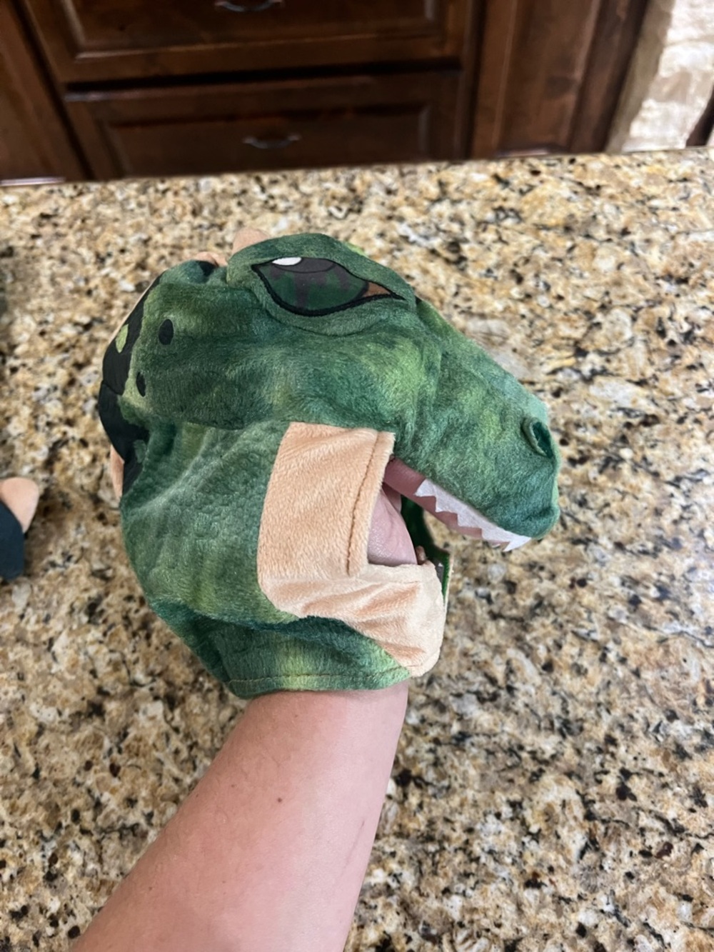 Spooktacular Creations Kids Realistic T-Rex Dinosaur Costume Green | Size S 5-7 - Picture 7 of 14